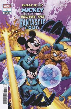 [WHAT IF MICKEY & FRIENDS BECAME FANTASTIC FOUR #1 CVR E BRADSHAW]