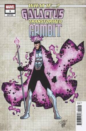 [WHAT IF GALACTUS TRANSFORMED GAMBIT #1 CVR J 10 COPY INCV DESIGN V]