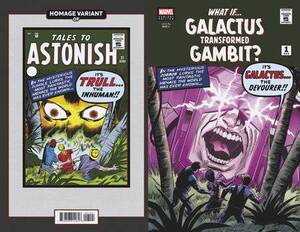 [WHAT IF GALACTUS TRANSFORMED GAMBIT #1 CVR B HOMAGE VAR]