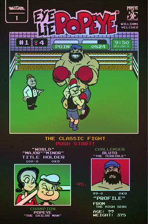 [EYE LIE POPEYE #1 (OF 5) VIDEO GAME HOMAGE FOIL VARIANT]