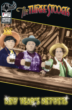 [THREE STOOGES NEW YEARS NITWITS #1 CVR B COLOR PHOTO]