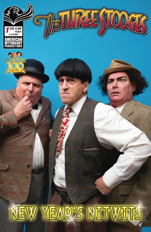 [THREE STOOGES NEW YEARS NITWITS #1 CVR D NEW STOOGES PHOTO]