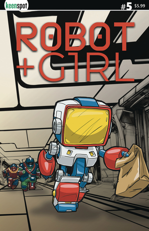 [ROBOT + GIRL #5 CVR A MIKE WHITE]