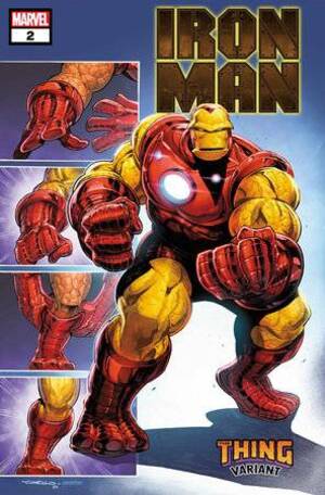 [IRON MAN #2 CVR B IBAN COELLO THE THING VAR]