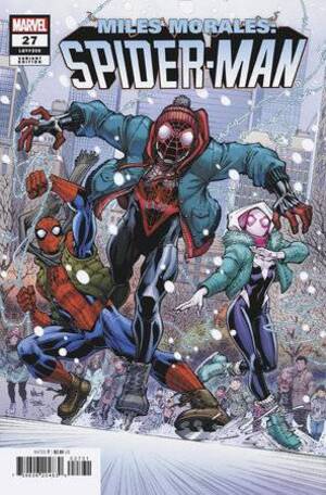 [MILES MORALES SPIDER-MAN #27 CVR C TODD NAUCK WINTER HOLIDAY VAR]