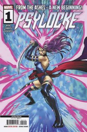 [PSYLOCKE #1 2ND PTG CVR A RICKIE YAGAWA VAR]